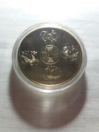 Колекційна монета із зображенням тигра. Монета нова. Капсула не відкривалася. Ро. . фото 3