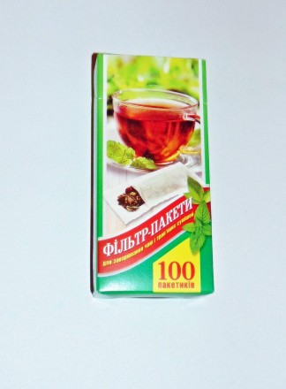 Фільтр пакети для заварювання чаю та трав'яних сумішей
Розмір загальний 13х6.5 с. . фото 2
