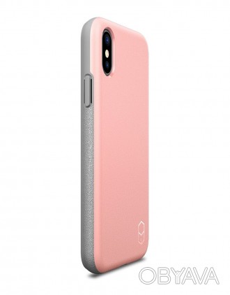 Чехол Patchworks LEVEL ITG для iPhone X, розовый
Особенности: 
- Сертифицированн. . фото 1