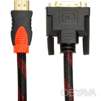 Видео кабель PowerPlant HDMI - DVI, 1.5м
High-Defenition Multimedia Interface (H. . фото 1