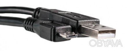 Kабель PowerPlant USB 2.0 AM - Micro,1.5м используется для подключения портативн. . фото 1