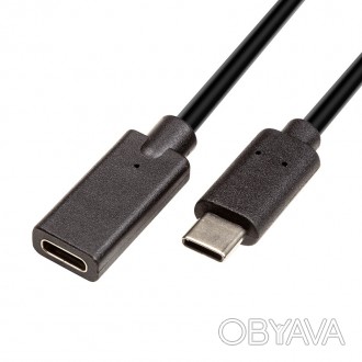 Название: кабель PowerPlant USB Type-C M/F (USB3.0) 3А, AWG24+32, 1.5 м
Тип: USB. . фото 1