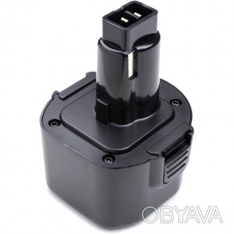 Аккумулятор PowerPlant для шуруповертов и электроинструментов BLACK&DECKER 9.6V . . фото 1