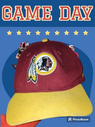 Бейсболка New Era NFL Washington Redskins, размер регулируется сзади липучкой, в. . фото 2