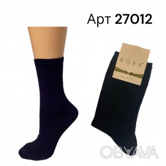 
Высокие женские носки Roff арт 27012
Классические женские носочки турецкого про. . фото 1