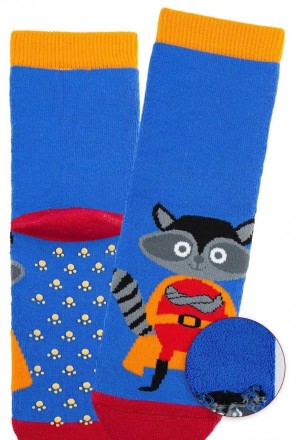 
Дитячі шкарпеточки з гальмами махра Bross арт 009896 Набір 3 шт
Шкарпетки махро. . фото 6