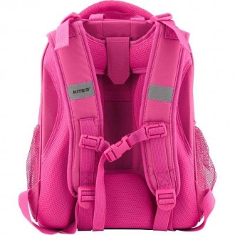 Школьный каркасный рюкзак Kite Catsline K19-731M-1 для девочек 6-10 лет выполнен. . фото 5