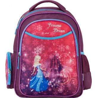 Школьный рюкзак Kite K17-511S изготовлен специально для маленьких принцесс из пр. . фото 2
