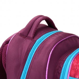 Школьный рюкзак Kite K17-511S изготовлен специально для маленьких принцесс из пр. . фото 4