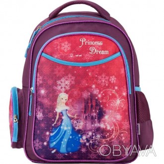 Школьный рюкзак Kite K17-511S изготовлен специально для маленьких принцесс из пр. . фото 1