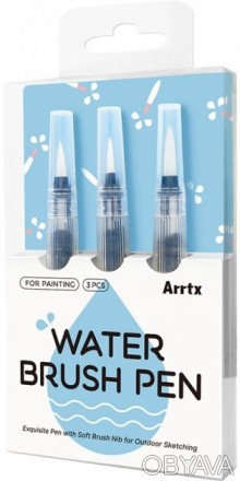 
Водяні пензлі Arrtx Water brush - незамінні інструменти для художників та любит. . фото 1