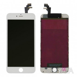 Дисплей (LCD) iPhone 6 Plus з сенсором білий оригінал - це оригінальний LCD-дисп. . фото 1