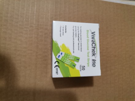 Продам Тест полоски VivaChek Ino по 50 шт в упаковці. Строк придатності до 09.20. . фото 4