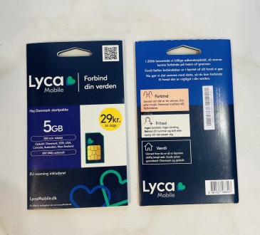 Сим карты Дании Lycamobile. Днепр. фото 1 Сим карты Дании Lycamobile. Днепр. фото 1