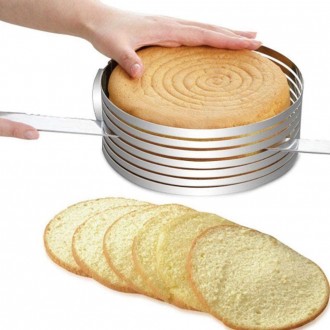 
	Нарізання для торта RAINBEAN виготовлене з високоякісної харчової неіржавкої с. . фото 4