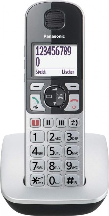 
	
	
	Бренд
	Panasonic
	
	
	Колір
	Чорний, сріблястий
	
	
	Тип телефону
	Бездрот. . фото 2