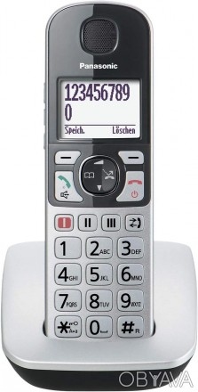 
	
	
	Бренд
	Panasonic
	
	
	Колір
	Чорний, сріблястий
	
	
	Тип телефону
	Бездрот. . фото 1