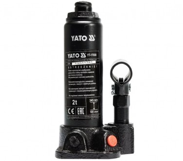 Домкрат YATO YT-17000 — це гідравлічний інструмент, призначений для підіймання в. . фото 3