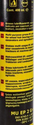 Eni Grease MU EP — це однорідне літієве мастило, що містить EP-присадки. Мастило. . фото 4