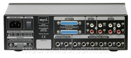 SPL Surround Monitor Controller 2489
Состояние товара: Легкое б/у
Описание состо. . фото 3