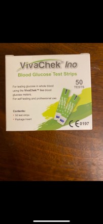 Продам Тест полоски VivaChek Ino по 50 шт в упаковці. Строк придатності до 09.20. . фото 3