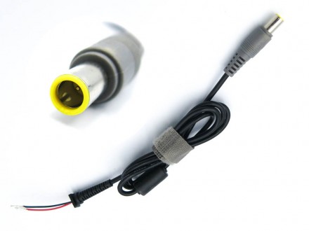 DC кабель (7.9*5.5+Pin) предназначен для использования с ноутбуками Lenovo (IBM). . фото 2