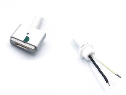 DC кабель для Apple MagSafe2 (45W, 60W, 85W) предназначен для подключения блока . . фото 3