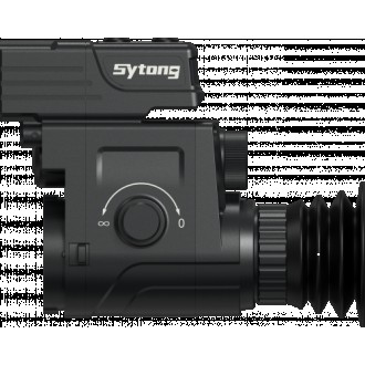 Цифровая насадка монокуляр Sytong HT-77LRF (до 200м, с дальномером, адаптер до 4. . фото 3