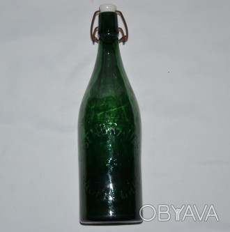 Большая пивная бутылка.
Первая половина прошлого века.
Rosenbrauerei Kaufbeure. . фото 1