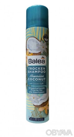 
Сухий шампунь Balea Hawaiian Coconut 200 мл - це ідеальний засіб для тих, хто х. . фото 1