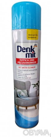 
Засіб з активною піною для чищення килимів Denkmit, 600 мл - це потужний і наді. . фото 1