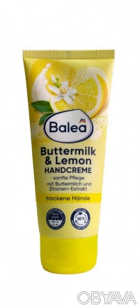 
Крем для рук Balea Buttermilk Lemon 100 мл - цей продукт призначений для сухої . . фото 1