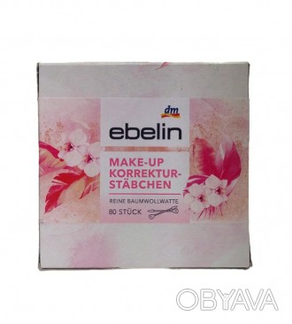 
Палички для корекції макіяжу ebelin, 80 шт - це універсальний косметичний аксес. . фото 1