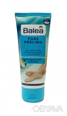 
Крем пілінг для ніг Balea, 100 ml - це продукт, який ефективно видаляє мертві к. . фото 1