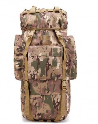 Рюкзак тактический с металлическим каркасом, регулирующейся спиной и чехлом от д. . фото 6
