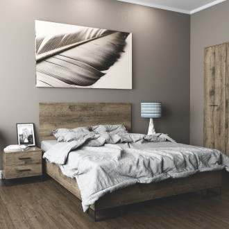 Зручне і міцне ліжко – головний предмет меблів у спальній кімнаті, саме навколо . . фото 3