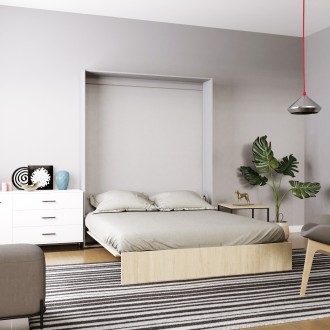 Якщо у вашій кімнаті двоспальне ліжко займатиме дуже багато місця, а постійно сп. . фото 5