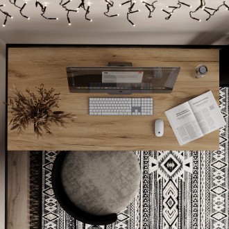 Письмовий стіл Brevity Loft standart – ідеальне поєднання сучасної естетики та ф. . фото 4
