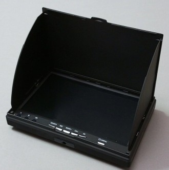 FPV монитор-приемник 7" LCD 800х480, 5.8G, 40CH, с видеорегистратором, аккумулят. . фото 3