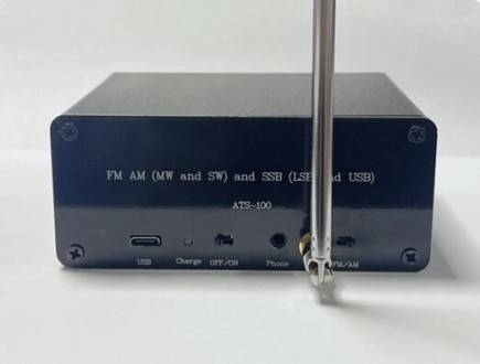 Радиоприемник стерео вседиапазонный Si4732 (ATS-100) RDS DSP FM AM LW (MW SW) SS. . фото 4