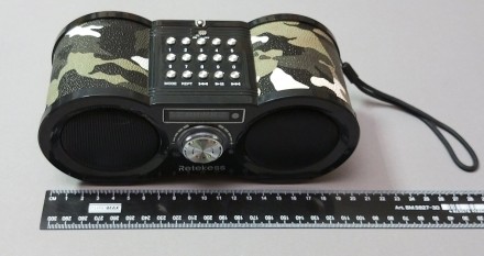 Радиоприемник FM цифровой V113-R, MP3 плеер (USB/TF CARD), динамик 2х1.6W, Super. . фото 4
