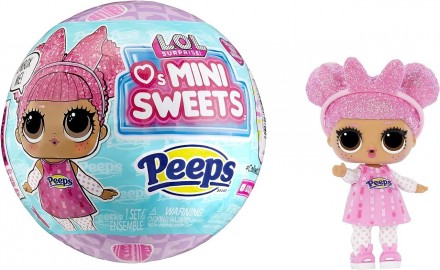 L.O.L. Surprise співпрацює з культовим брендом цукерок Peeps, щоб подарувати вам. . фото 2