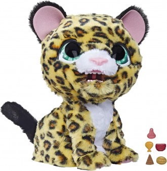 інтерактивна іграшка furReal Lil’ Wilds Lolly the Leopard – це екзотична тварина. . фото 2