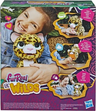 інтерактивна іграшка furReal Lil’ Wilds Lolly the Leopard – це екзотична тварина. . фото 3