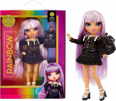 ІНКЛЮЗИВНА ПІДБОРКА КУКОЛ: Кожна нова серія ляльок Rainbow High fashion містить . . фото 2