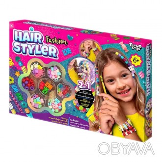 "Hair Styler. Fashion" - это творческий набор, специально разработанный для моло. . фото 1