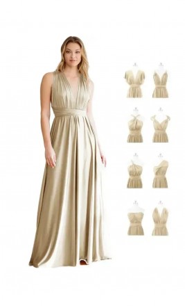 Дуже гарна довга сукня колір темного золота. В дуже гарному стані.. . фото 2