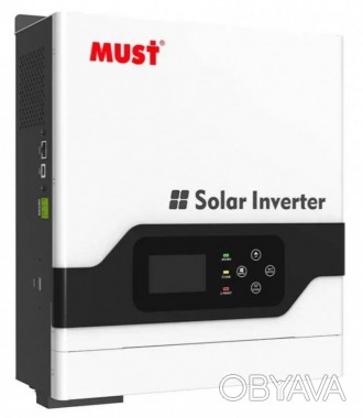 Инвертор MUST PV1800-3024VPM - гибридный офлайн инвертор; Мощность инвертора - 3. . фото 1