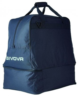 
Большая дорожная, спортивная сумка 80L Givova Borsa Revolution Big темно-синяя . . фото 8