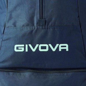 
Большая дорожная, спортивная сумка 80L Givova Borsa Revolution Big темно-синяя . . фото 6